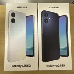 Samsung Galaxy A25 5G 64GB 2台　SC-53F