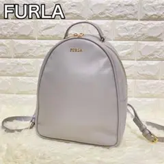 【極美品✨入手困難】FURLA フルラ リュック Robin ロビン グレー