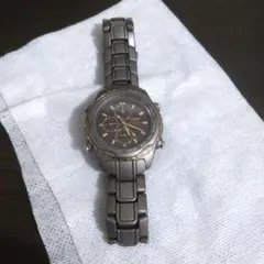 CITIZEN　 ATTESA　クロノグラフ　チタン　エコドライブ　0855