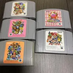 マリオパーティ 星のカービィ　大乱闘スマッシュブラザーズ　Nintendo64