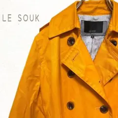 ルスーク♡LE SOUK【S】トレンチコート スプリングコート 日本製