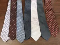 GUCCI アルマーニ　バレンチノ　ネクタイ　まとめて　訳アリ