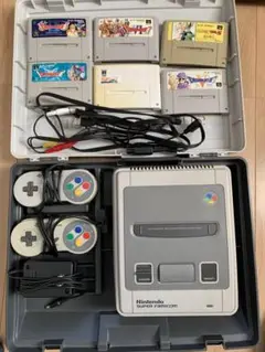 Nintendoスーパーファミコン ソフト6本とUSB出力用変換器付き