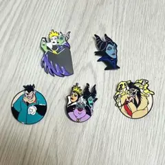 ディズニーヴィランズ ピンバッジ