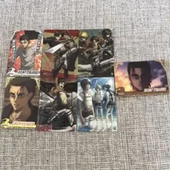 進撃の巨人 エレン・イェーガー クリアカード カード ウエハース セリア