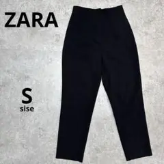 ZARA ハイウエスト　センタープレススラックス　Sサイズ