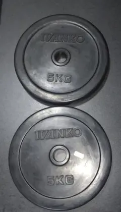 IVANKO 5kgプレート2枚 28mm 用