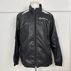 テーラーメイド　ゴルフメンズウェア　レインウェア　黒　2way サイズL