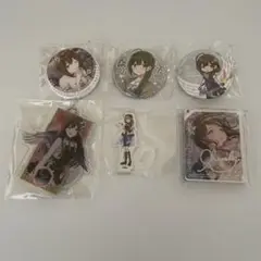 桑山千雪　アイドルマスターシャイニーカラーズ　アクキーほか計6点　7c8