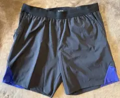 サンセット 黒紫 ショートパンツ