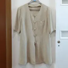 ジャケット　サマージャケット　半袖ジャケット　M