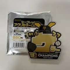 読売ジャイアンツ シークレットアクリルネームバッジ