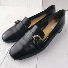 美品✨ マッキントッシュフィロソフィー　ベルテッドスリッポンシューズ 24.5