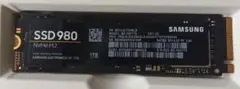 Samsung SSD 980 1TB NVMe M.2 used