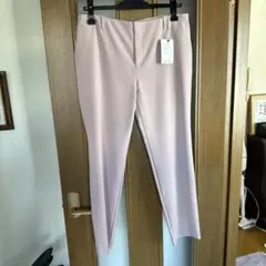 薄ピンク　スラックス　大きめサイズ