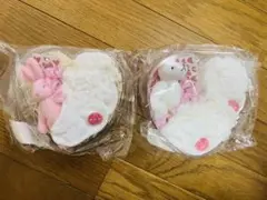 新品未使用　新生児〜乳児用　靴下　ハート型ぬいぐるみセット