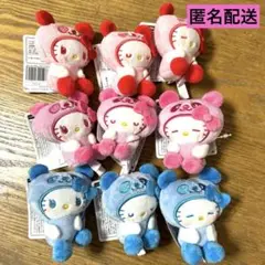 むにゃすや　ハローキティ　ぬいぐるみ　マスコット