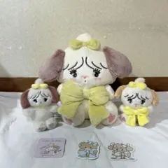 mikko スフレ 抱きしめおリボンぬいぐるみ マスコット セットまとめ売り