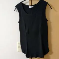 レプシム　リブタンクトップ　ブラック　新品未使用