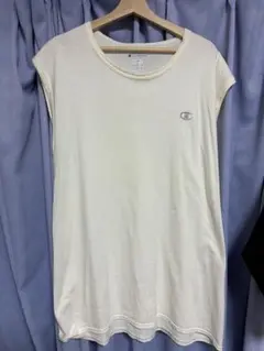 Champion タンクトップ ホワイト ノースリーブ チャンピオン ロゴ
