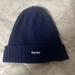 Supreme ネイビー ニット帽
