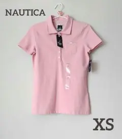 【新品タグ付き】NAUTICA　ノーティカ　ポロシャツ　ピンク　オレンジ　XS
