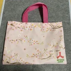 三ツ矢サイダー ノベルティ 桜柄トートバッグ