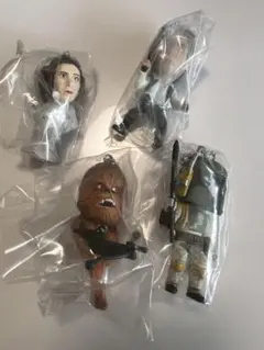 ガチャ　スターウォーズ　プラプラマスコット2 ４点