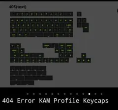 Keyreative 404 Error KAM Profile キーキャップ
