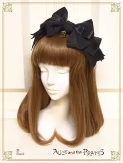 ALICE and 新品 グログラン３WAYカチューシャ