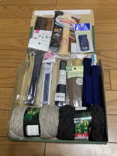 手芸用品 まとめ売り 手芸フェルト　毛糸