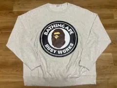 a bathing ape xxl busy works エイプ 霜降り 2xl