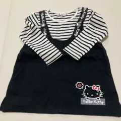 サンリオ　ボーダーワンピース