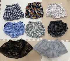 ベビー　ブルマ　スカート　ショートパンツ　まとめ売り　8枚セット　80 90