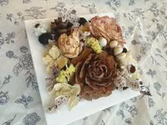 壁掛けドライフラワー