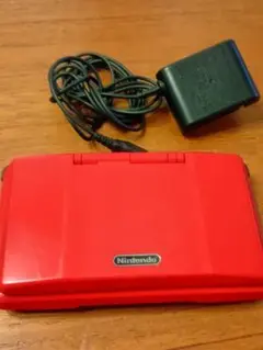 動作確認済み　　初代ニンテンドーDS希少 レッド　充電器付き　オマケ付き