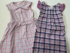 お得‼︎セール？‼︎KPニットプランナー 女の子　夏ワンピースセット110サイズ