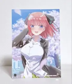 五等分の花嫁 サクラサク 一番くじ アクリルボード 中野二乃