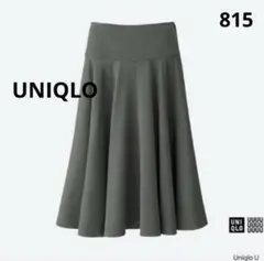 815 UNIQLO ユニクロ レーヨンミディスカート