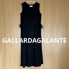GALLARDAGALANTE ノースリーブ サイドリボン ワンピース