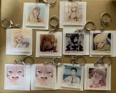 その着せ替え人形は恋をする　インスタントフォト風アクリルキーホルダー　10点