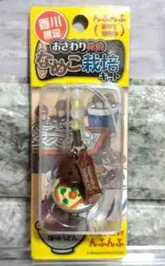 ☆新品未開封品　おさわり探偵なめこ　香川限定　讃岐うどんでんふんふ　ストラップ☆