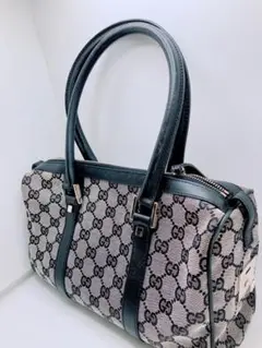 グッチ ハンドバッグ ミニボストン GGキャンバス ロック金具