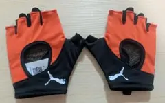 PUMA トレーニンググローブ オレンジ/ブラック