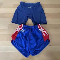 Mizuno 子供用スイミングパンツとランニングパンツ セット