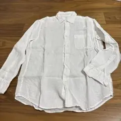 ユニクロ　リネンシャツ　Sサイズ