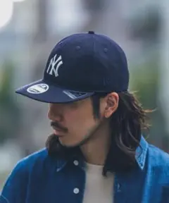 別注 NewEra SonnyLabel ヤンキース レトロクラウン キャップ