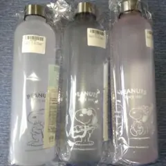【3点セット】スヌーピー　タイムマーカー付きウォーターボトル　1000ml