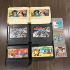 ファミコンカセット6本 ゲームボーイカセット 3本セット