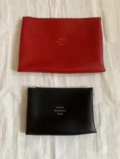 ＊値下げ＊HIGHTIDE クラシックClassicフラットポーチ2個セット